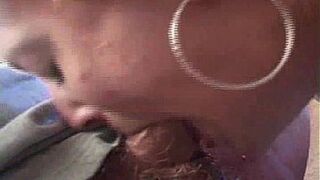 Sucking His Dick is Ginger Babe
