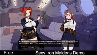 Sexy Iron Maidens (Free Steam Demo Game) Nudity, Singleplayer, NSFW, Hentai, Robots, game