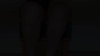 Trailer - Mliking table cum inside transparent heels!