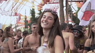 Sexy Festival Females Dancing