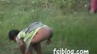 Ragni village girl outdoor peeping