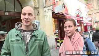 Cloe lets her boyfriend fuck her in front of our camera