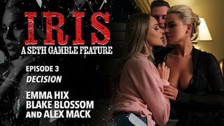 Wicked - Beautiful Blondes Emma Hix And Blake Blossom Get Dicked Hard In Threesome