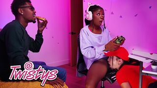 TWISTYS - Hazel Grace Cheats On Her Boyfriend With No Remorse And Gets Her Pussy Licked By Rissa May