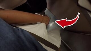 Woman Grabbing my Dick in Subway .