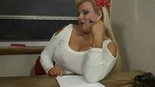 A teacher fucks a student