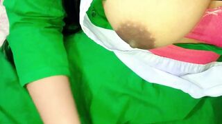 Desi Babe in Uniform Fantasy Dress Teases Her Lover – Part 1