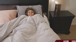 stepbrother fucks his cute stepsister