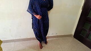Hot muslim girl was hard fucking with step brother-in-law in doggy style
