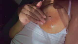 18 years old latina so wet and horny in the morning