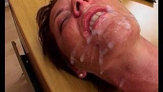 MILF Nurse Sexy Stockings Office Fucked Two Doctors