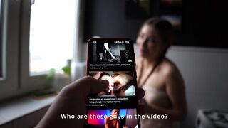 I found out that my sister's friend acts in porn