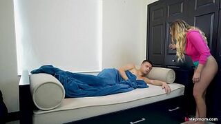 A unique method of waking stepson