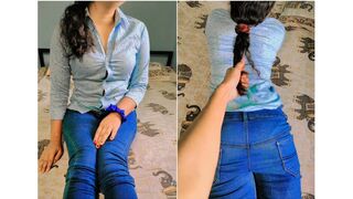 Desi GF BF unmarried Sex in OYO MMS Xxx, Desi Village GF tight pussy fuck