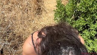 I found spot he to cum on my tits while I suck