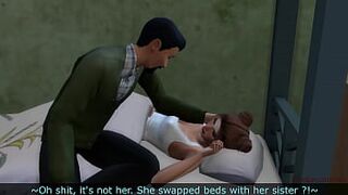 Sims 4, stepfather bang by mistake his stepdaughter