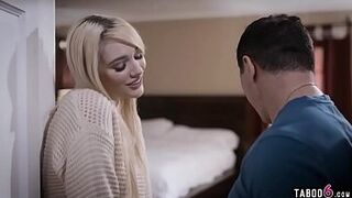 Insane stepdaughter gets to do nasty things to her