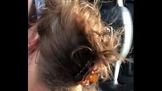 Wife sucks my dick while driving.